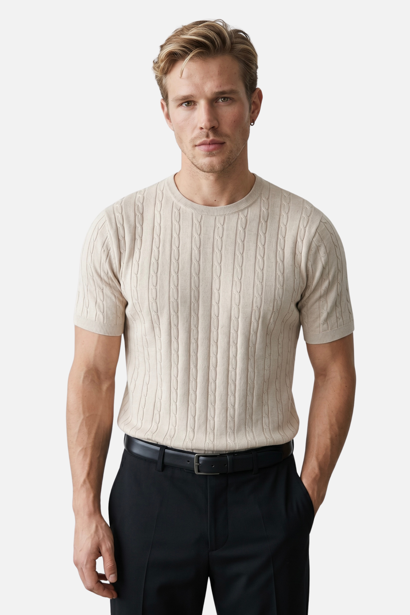 Capri Strick T-Shirt