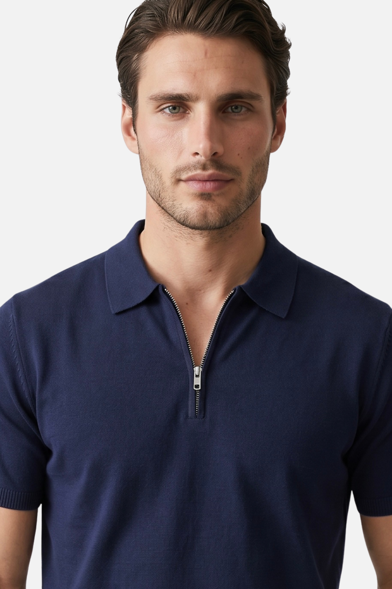 Monaco Zip Polo