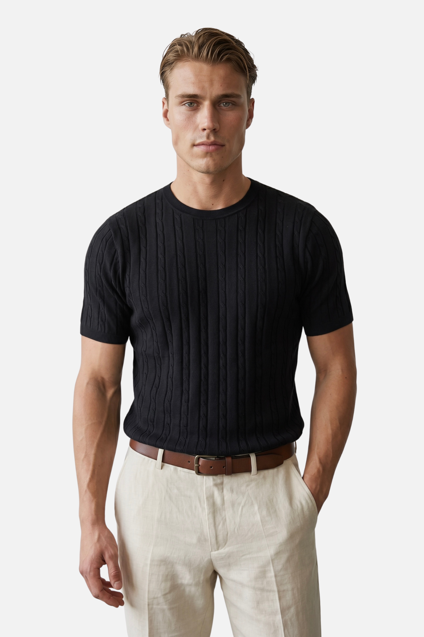 Capri Strick T-Shirt